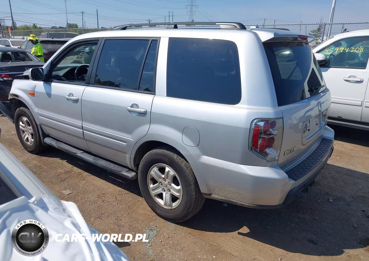 2008 Honda Pilot Vp VIN:5FNYF18268B008405 - 3
