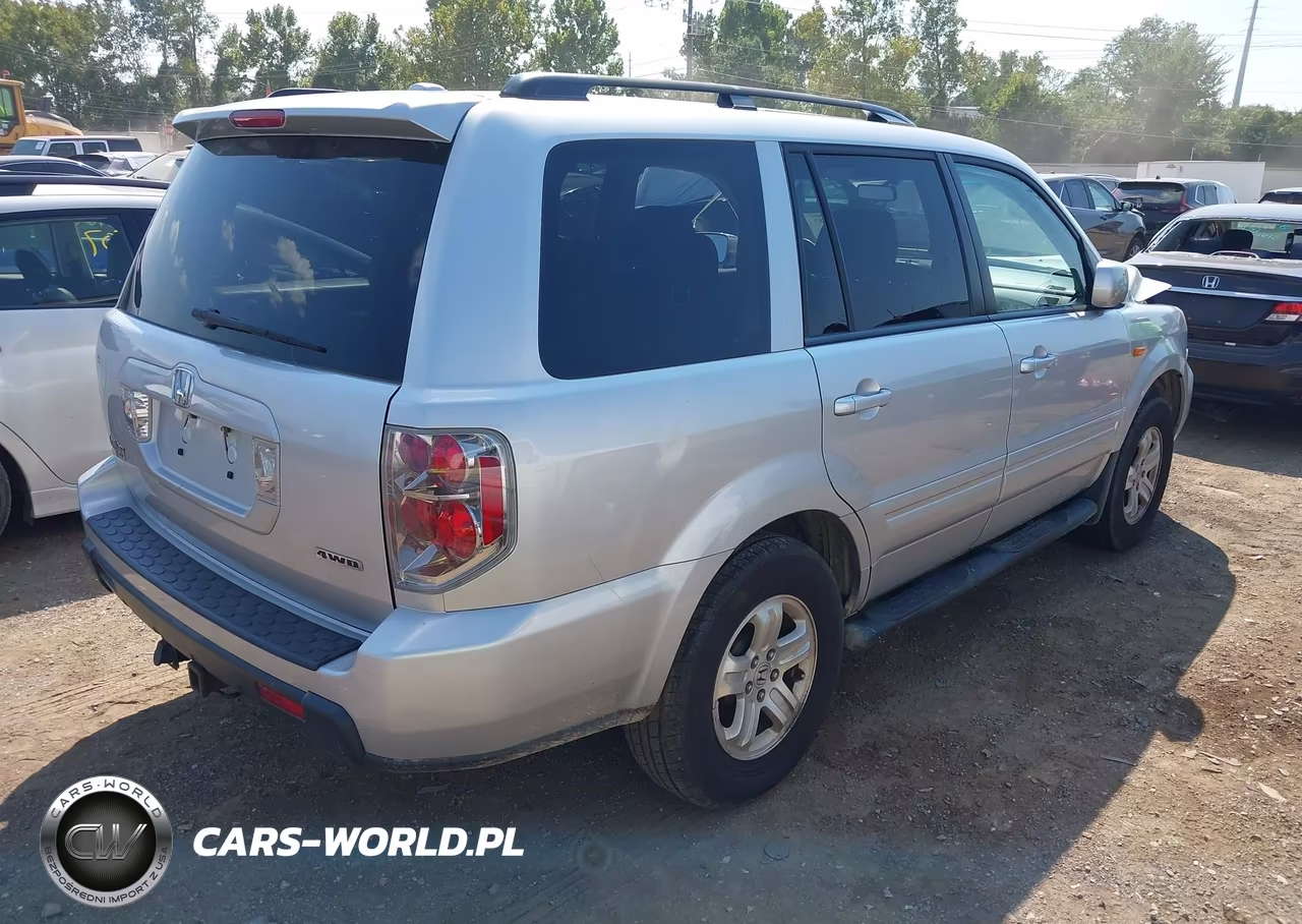 2008 Honda Pilot Vp VIN:5FNYF18268B008405 - 4