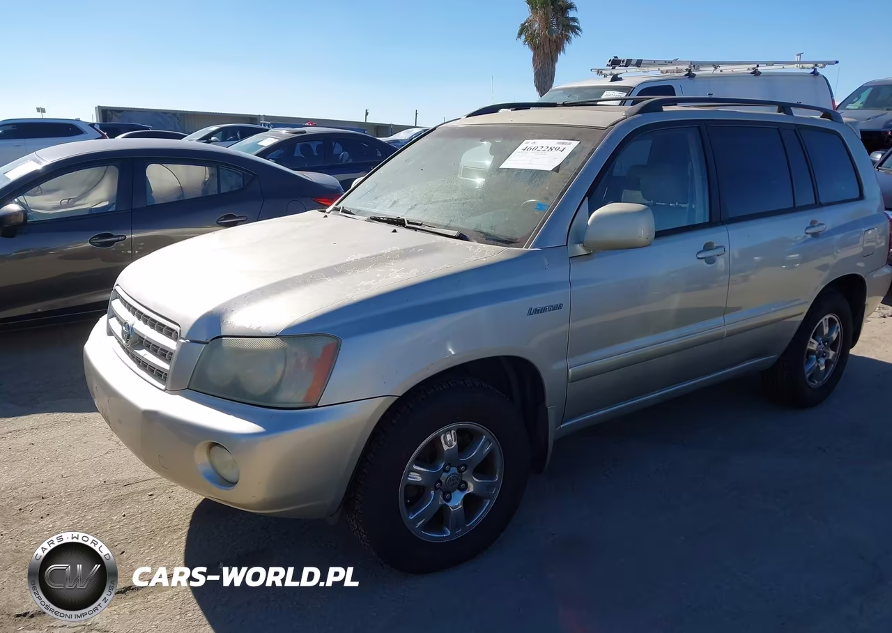 2003 Toyota Highlander Limited V6 VIN:JTEGF21A630074877 - 2