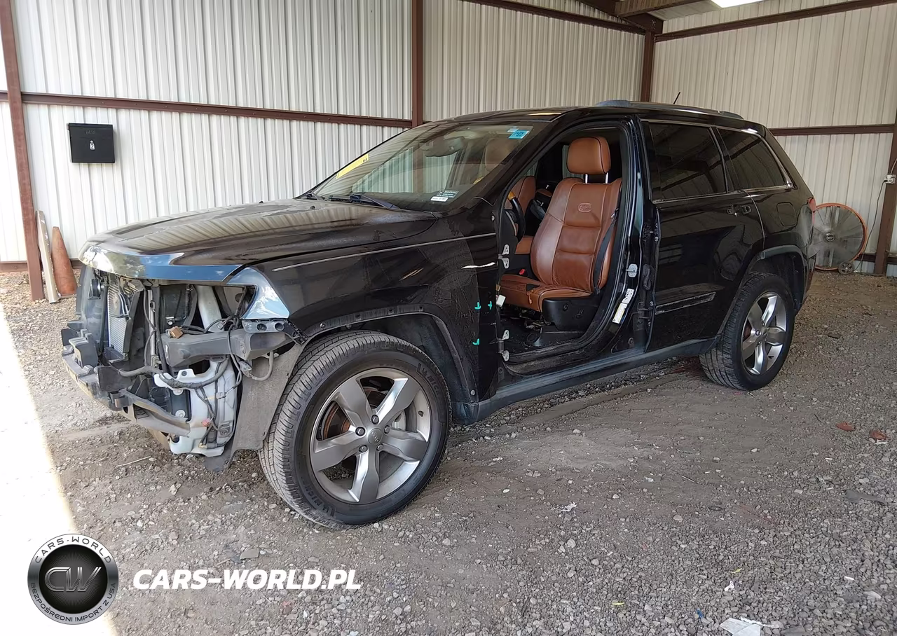 2012 Jeep Grand Cherokee Overland VIN:1C4RJECT7CC301147 - 2