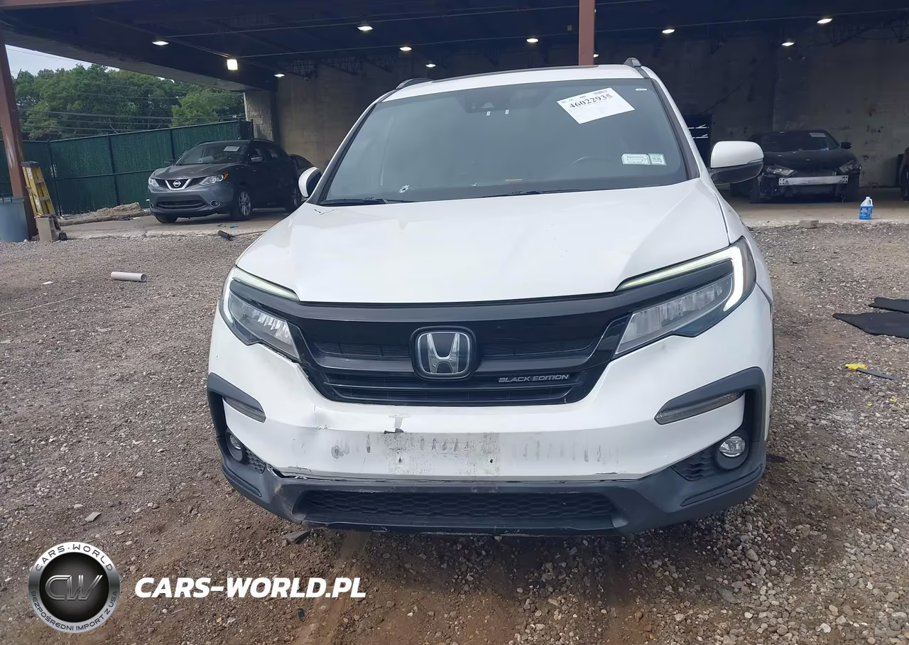 2021 Honda Pilot Awd Black Edition VIN:5FNYF6H77MB011929 - 12