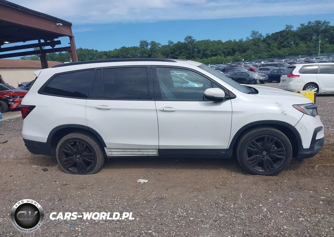 2021 Honda Pilot Awd Black Edition VIN:5FNYF6H77MB011929 - 13