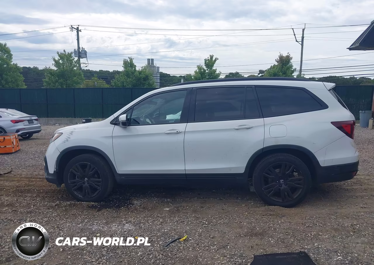 2021 Honda Pilot Awd Black Edition VIN:5FNYF6H77MB011929 - 14