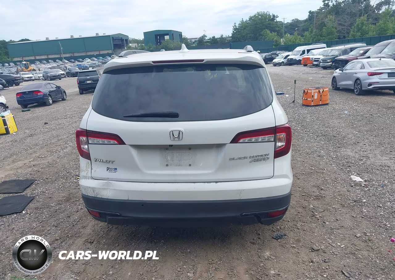 2021 Honda Pilot Awd Black Edition VIN:5FNYF6H77MB011929 - 16