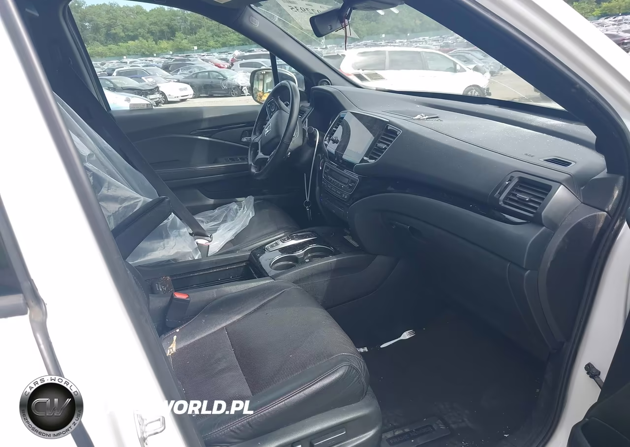 2021 Honda Pilot Awd Black Edition VIN:5FNYF6H77MB011929 - 5