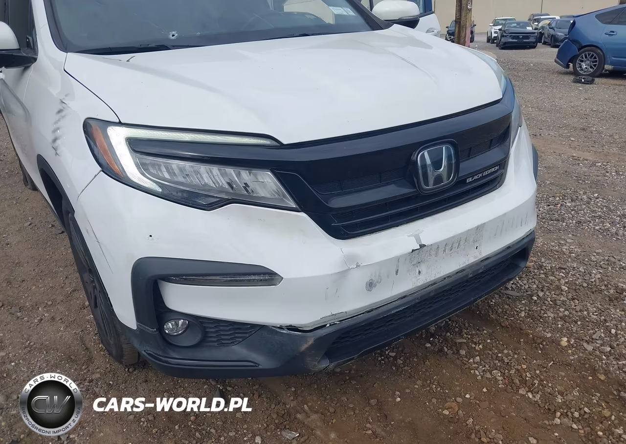 2021 Honda Pilot Awd Black Edition VIN:5FNYF6H77MB011929 - 6