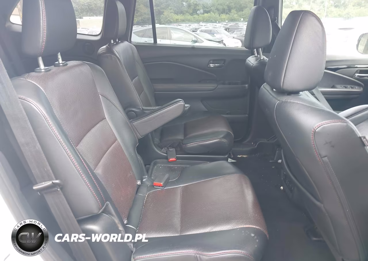 2021 Honda Pilot Awd Black Edition VIN:5FNYF6H77MB011929 - 8