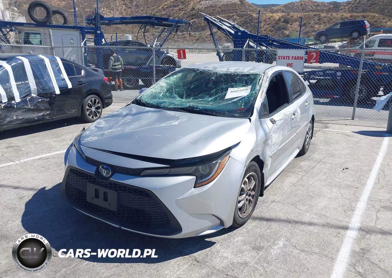 2020 Toyota Corolla Hybrid Le VIN:JTDEBRBE5LJ022507 - 2