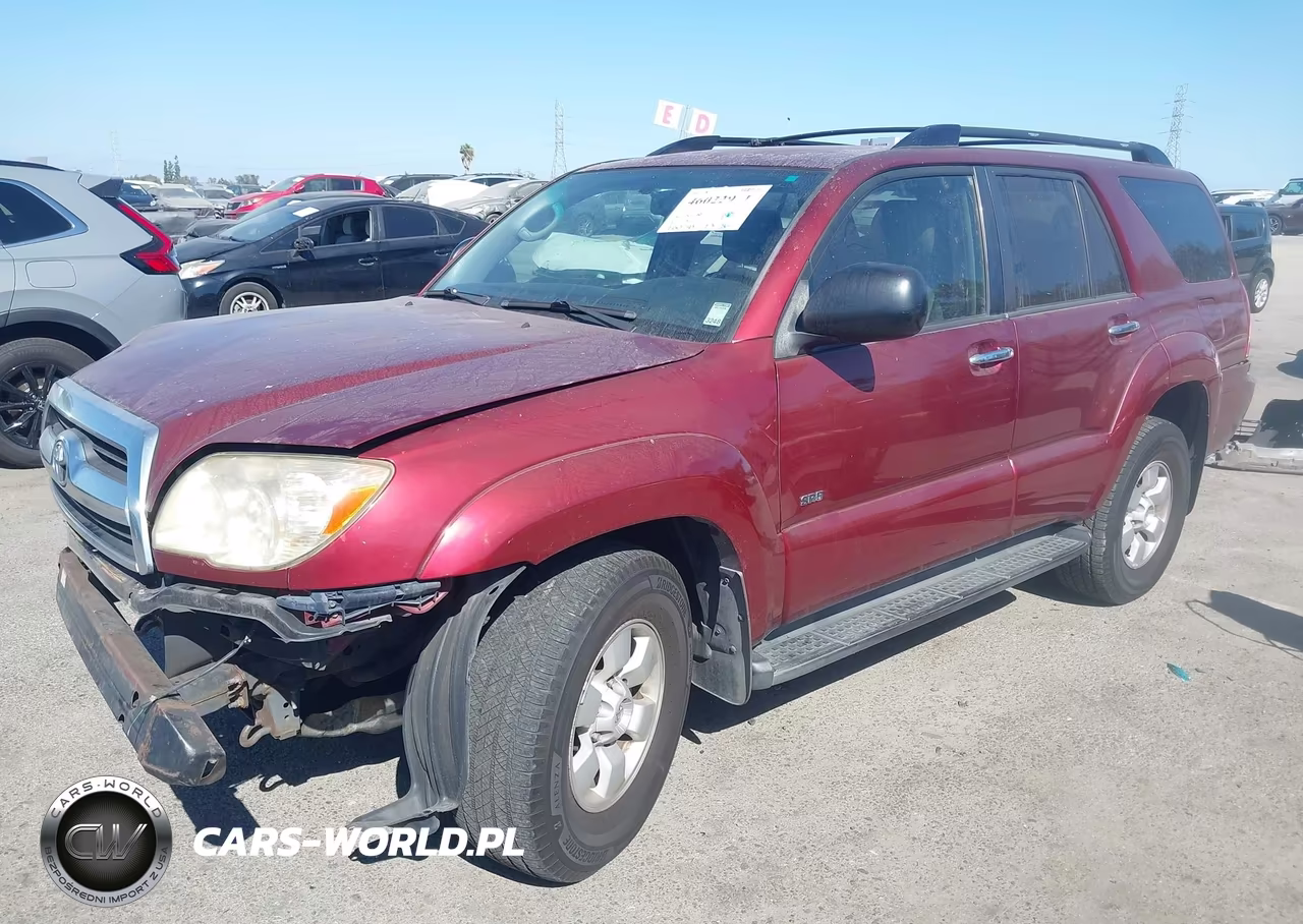 2007 Toyota 4Runner Sr5 V6 VIN:JTEZU14R878075479 - 2