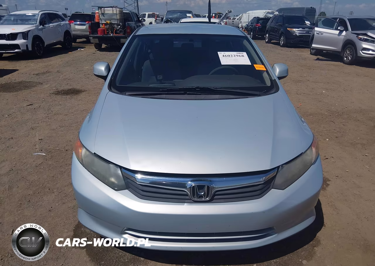 2012 Honda Civic Lx VIN:2HGFB2F56CH597529 - 12