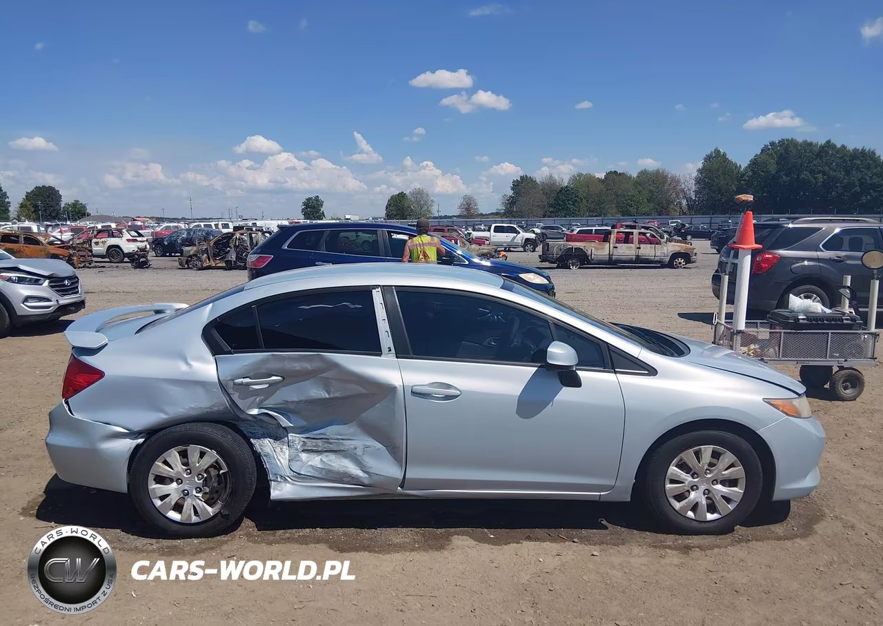 2012 Honda Civic Lx VIN:2HGFB2F56CH597529 - 13