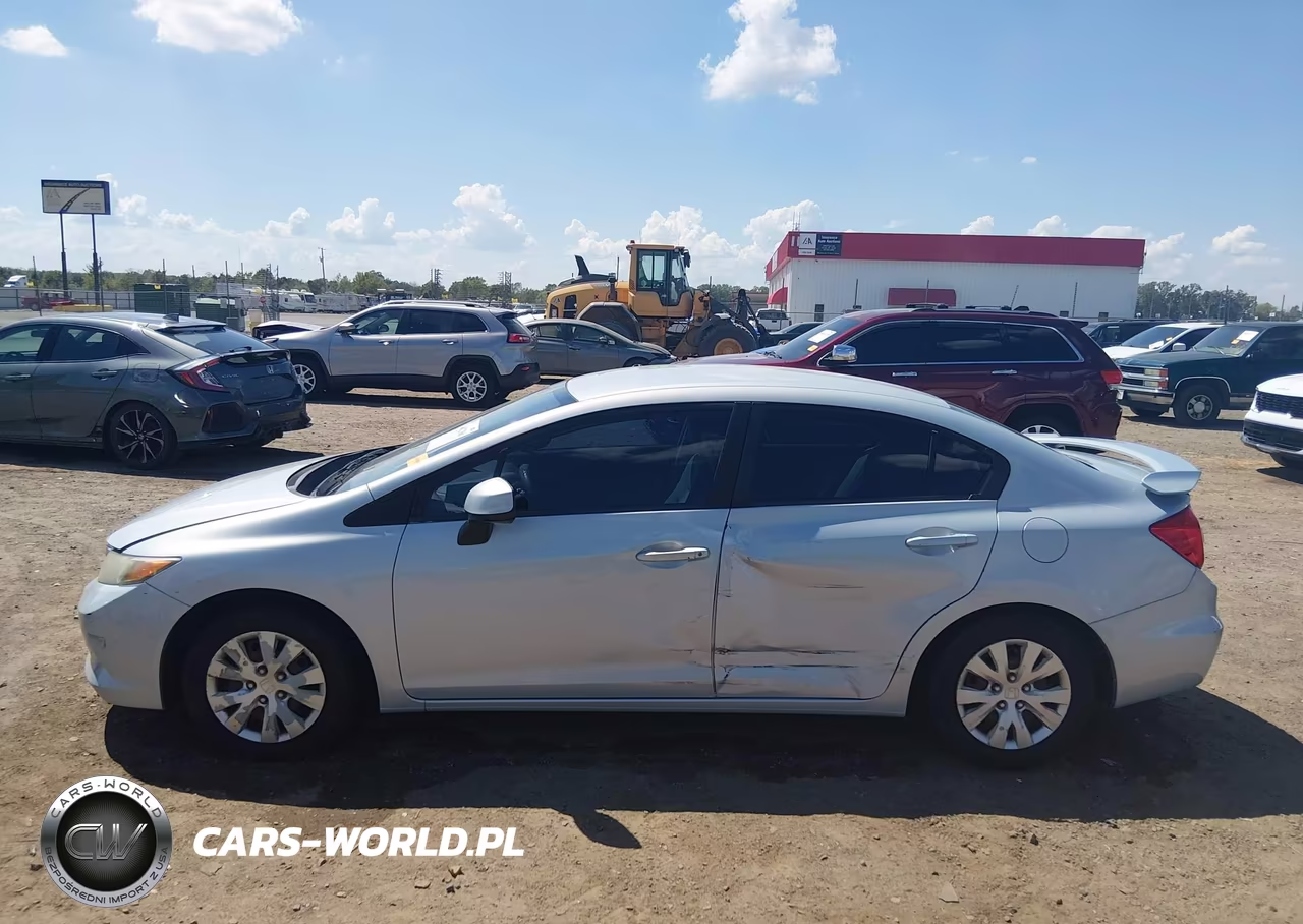 2012 Honda Civic Lx VIN:2HGFB2F56CH597529 - 14