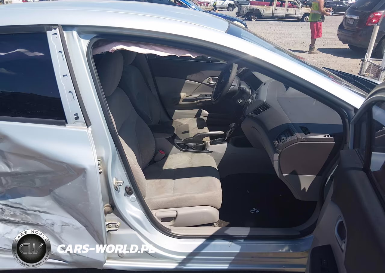 2012 Honda Civic Lx VIN:2HGFB2F56CH597529 - 5