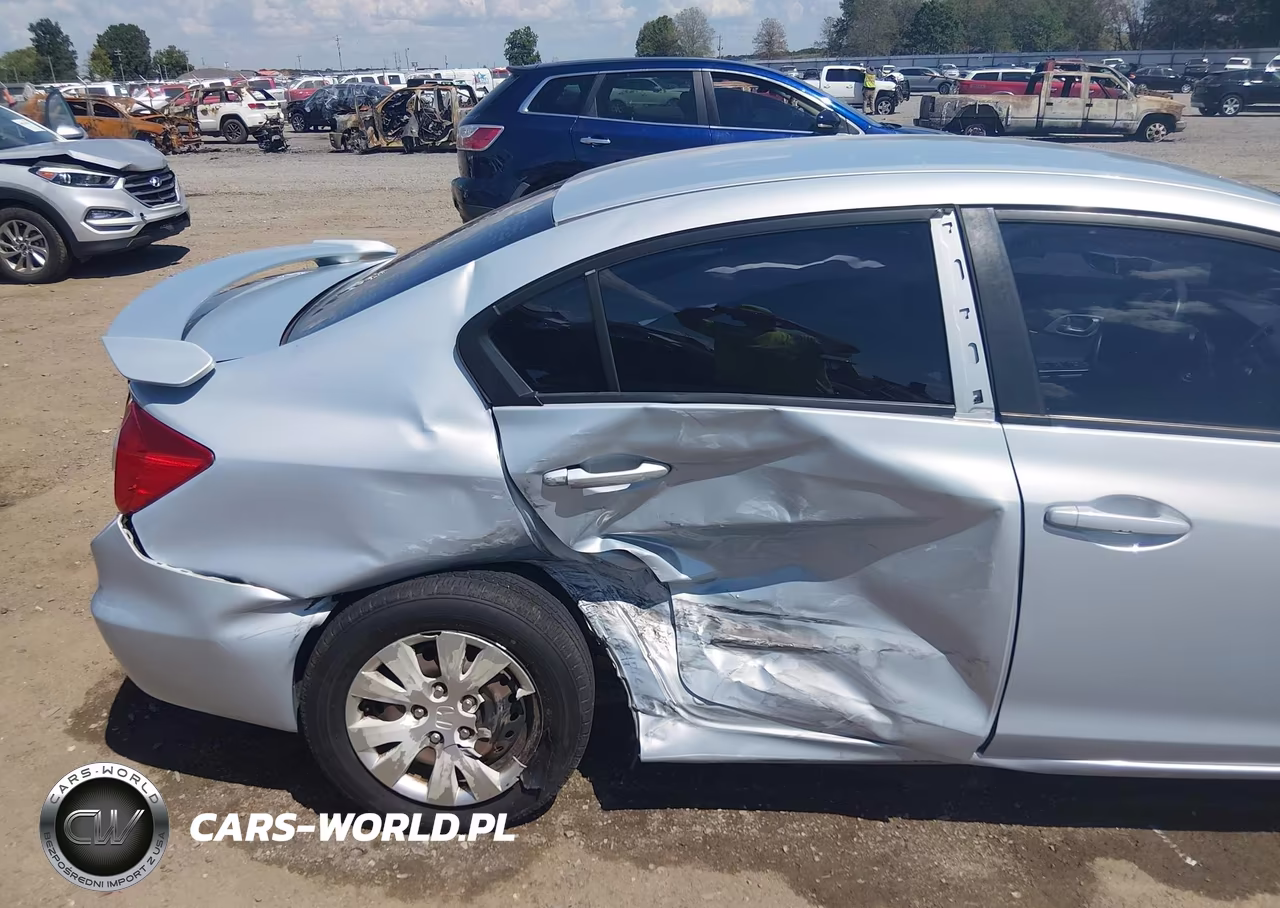 2012 Honda Civic Lx VIN:2HGFB2F56CH597529 - 6