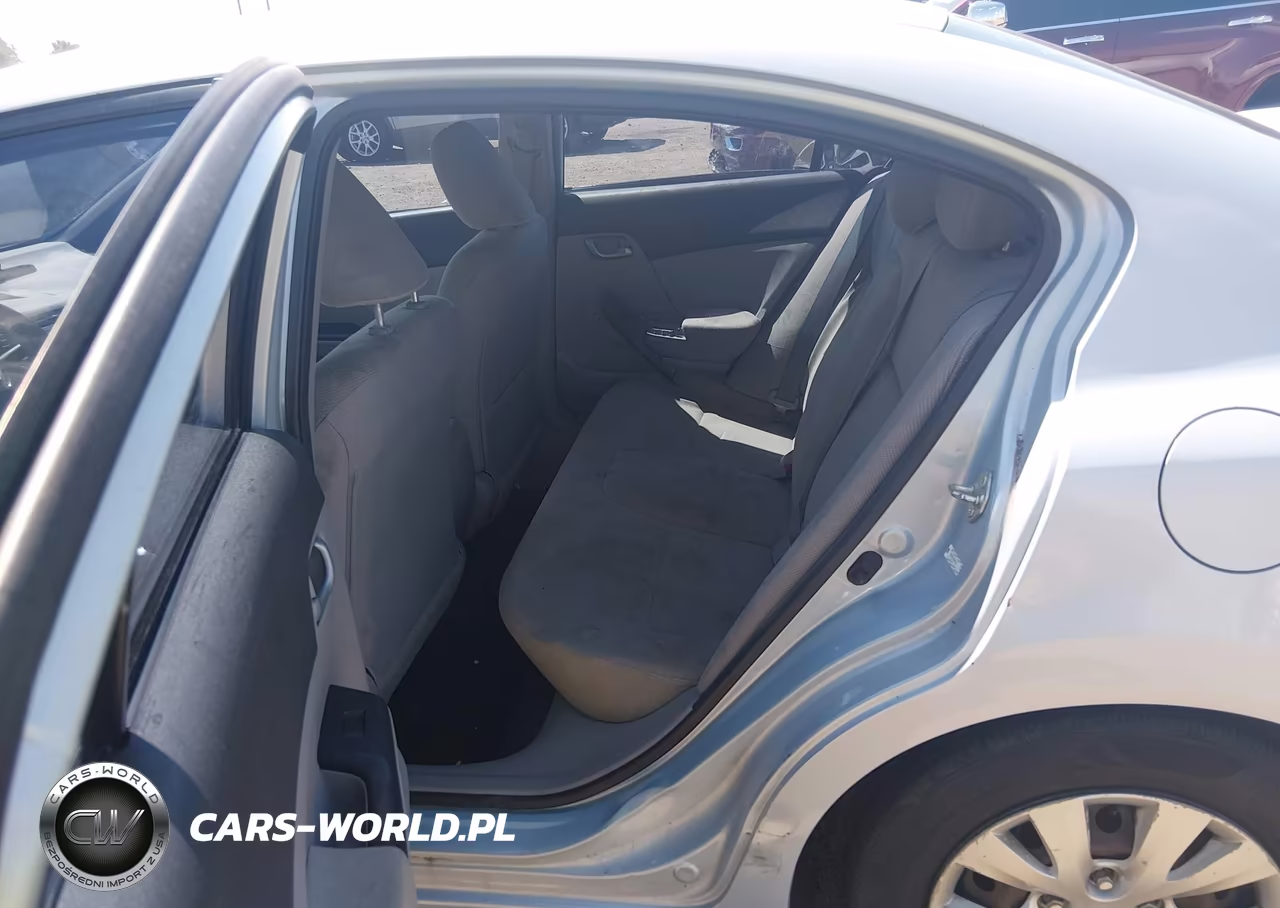 2012 Honda Civic Lx VIN:2HGFB2F56CH597529 - 8