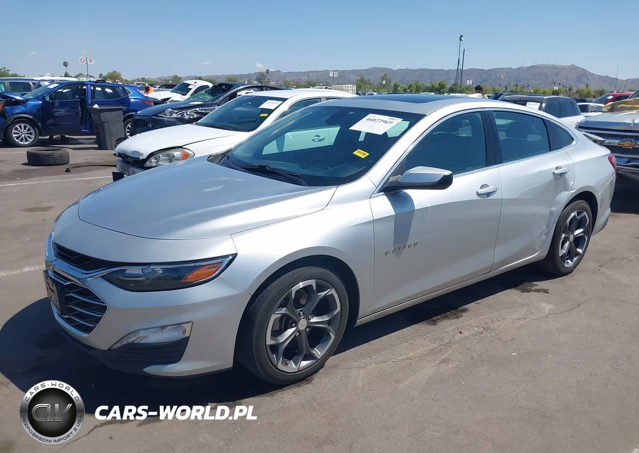 2022 Chevrolet Malibu Fwd Lt VIN:1G1ZD5STXNF131725 - 2