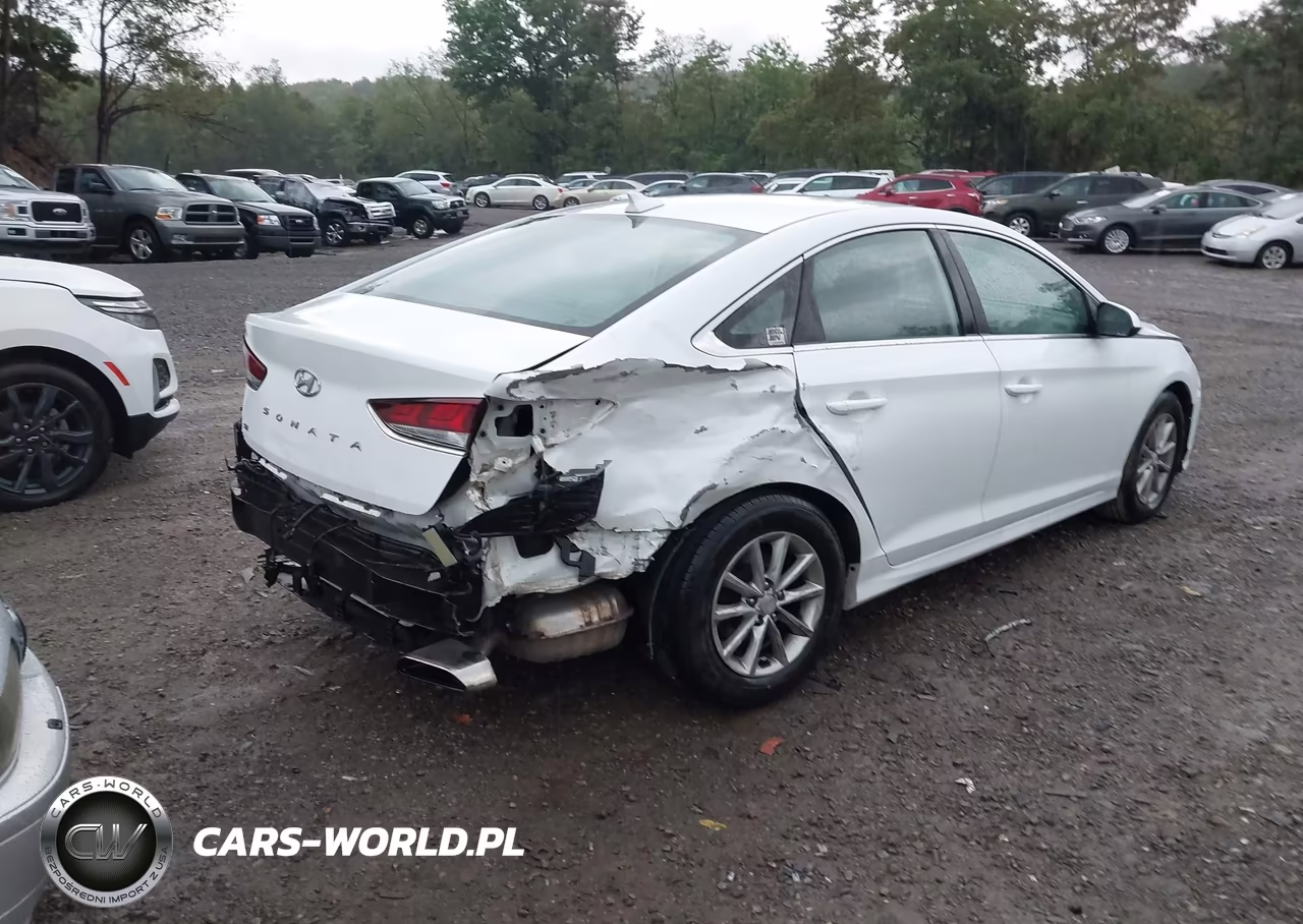 2018 Hyundai Sonata Se VIN:5NPE24AF6JH694031 - 4