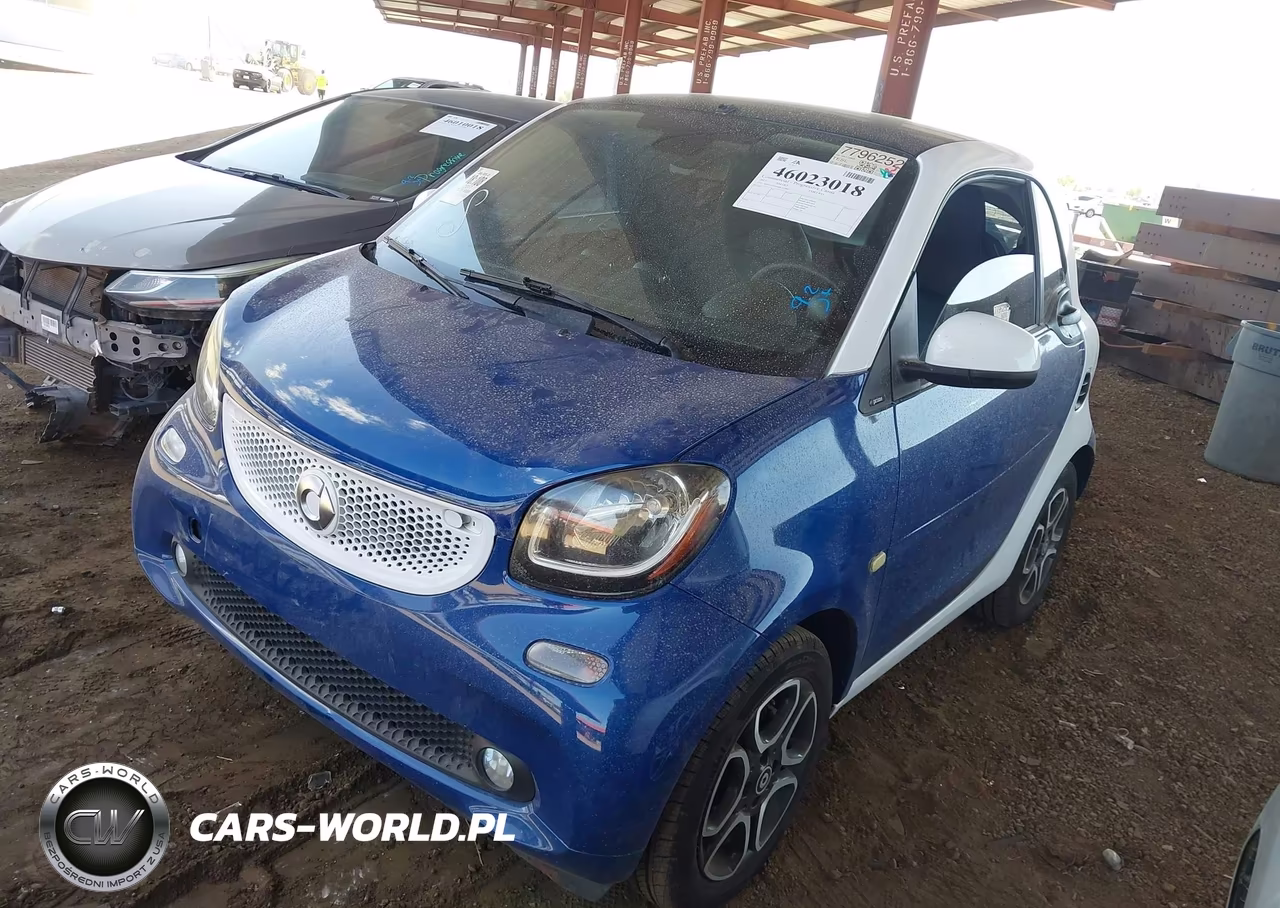 2017 Smart Fortwo Prime VIN:WMEFJ5DA0HK172988 - 2