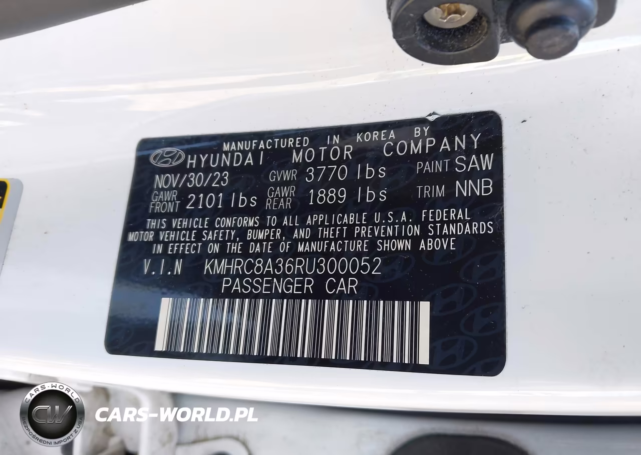 2024 Hyundai Venue Sel VIN:KMHRC8A36RU300052 - 9