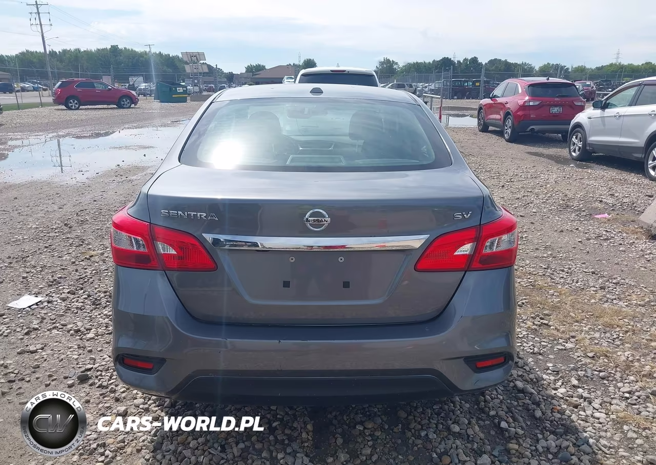 2019 Nissan Sentra Sv VIN:3N1AB7AP8KY278692 - 16