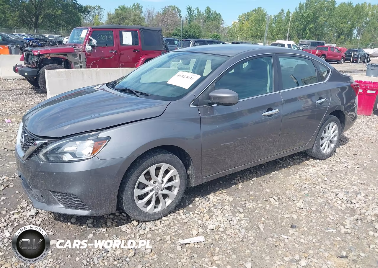 2019 Nissan Sentra Sv VIN:3N1AB7AP8KY278692 - 2