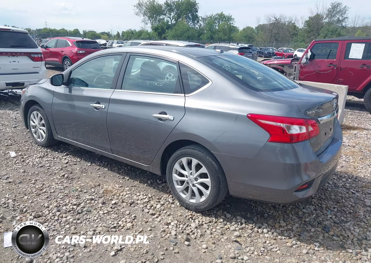 2019 Nissan Sentra Sv VIN:3N1AB7AP8KY278692 - 3