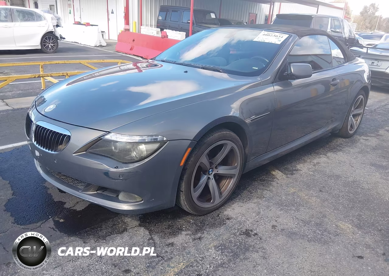 2008 BMW 650I VIN:WBAEB53588CX62696 - 2