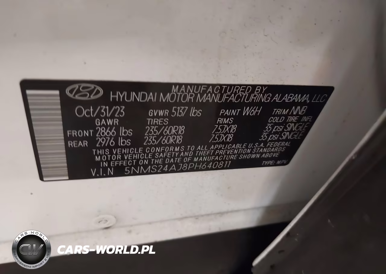 2023 Hyundai Santa Fe Sel VIN:5NMS24AJ8PH640811 - 9