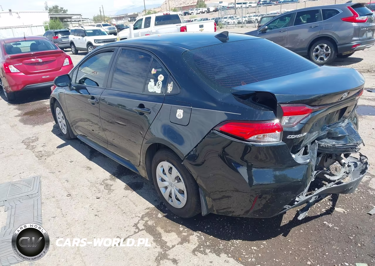 2020 Toyota Corolla L VIN:JTDDPRAEXLJ007404 - 3