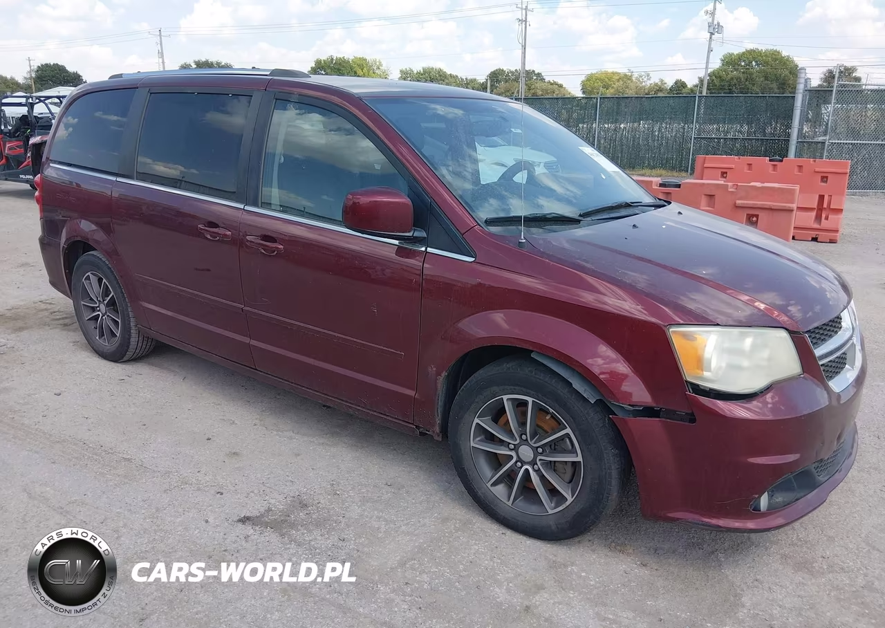 2017 Dodge Grand Caravan Sxt VIN:2C4RDGCG2HR603885 - 1