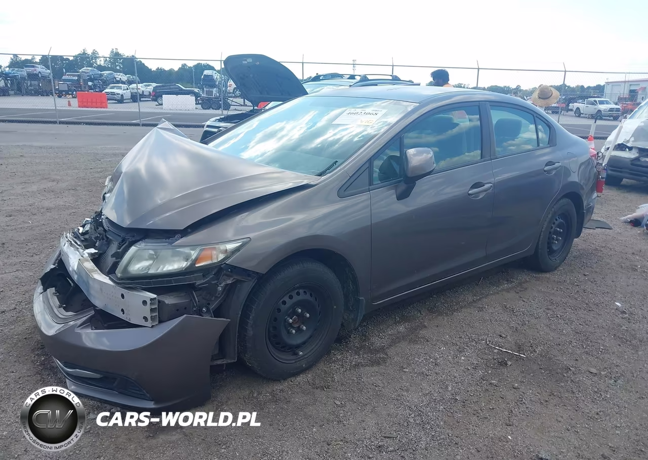 2013 Honda Civic Lx VIN:2HGFB2F50DH547811 - 2