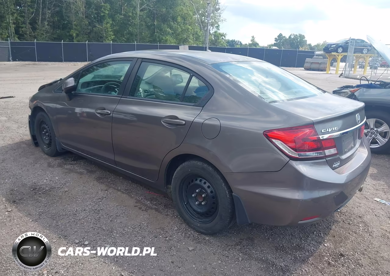 2013 Honda Civic Lx VIN:2HGFB2F50DH547811 - 3