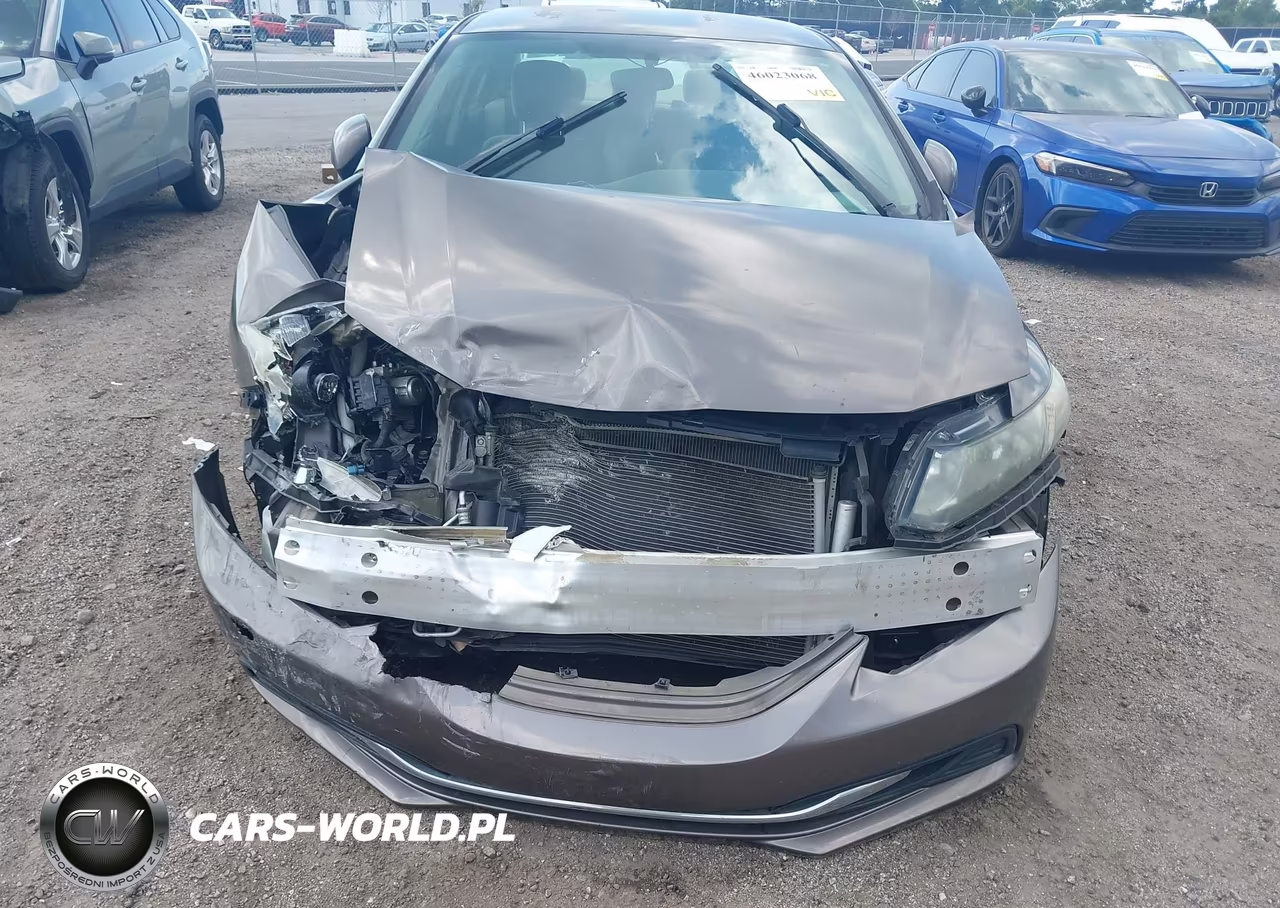2013 Honda Civic Lx VIN:2HGFB2F50DH547811 - 6