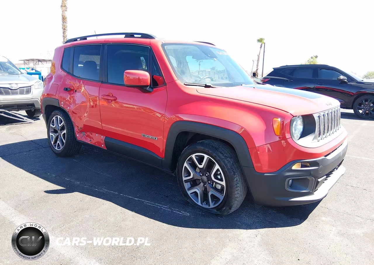 2018 Jeep Renegade Latitude Fwd VIN:ZACCJABB6JPG80559 - 1