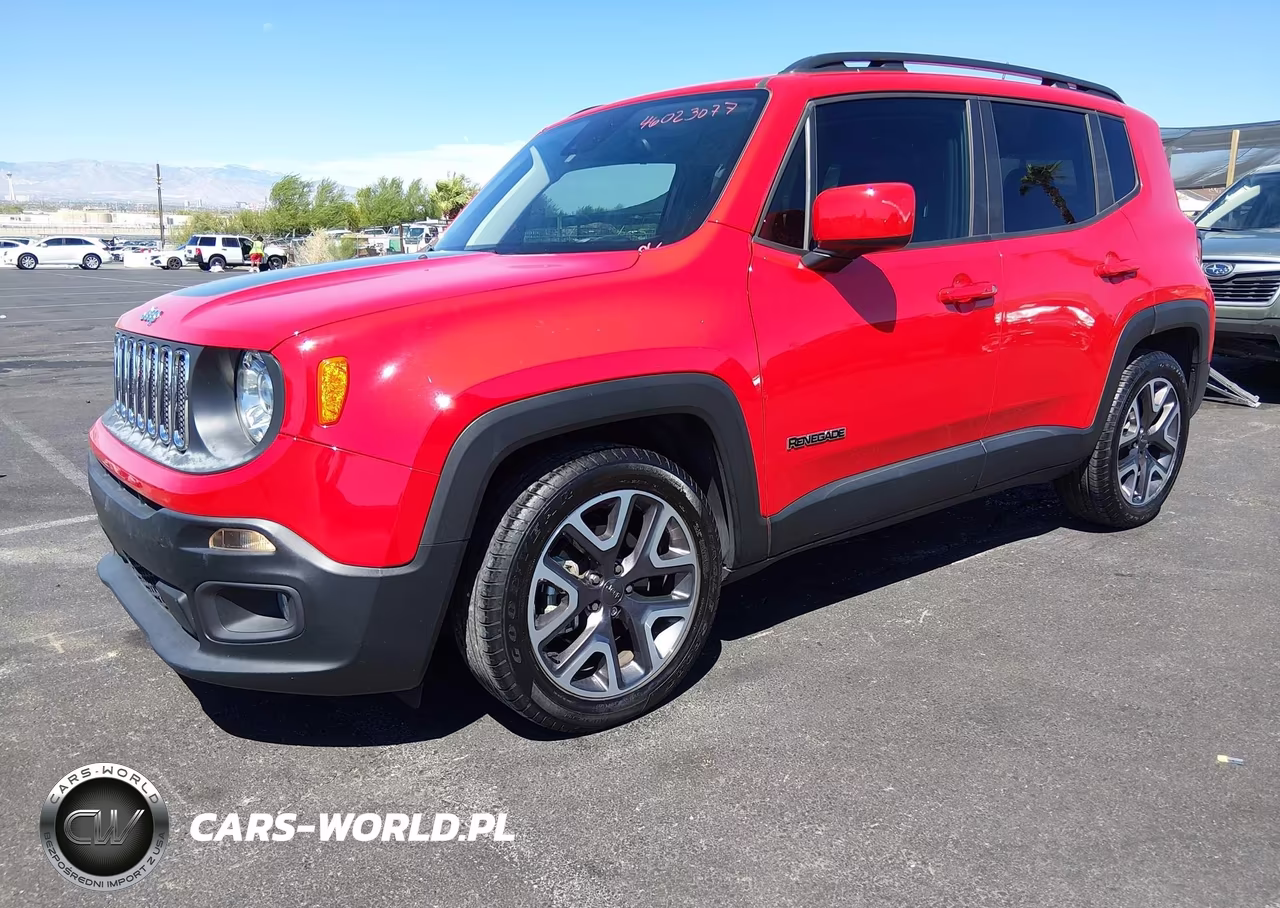 2018 Jeep Renegade Latitude Fwd VIN:ZACCJABB6JPG80559 - 2