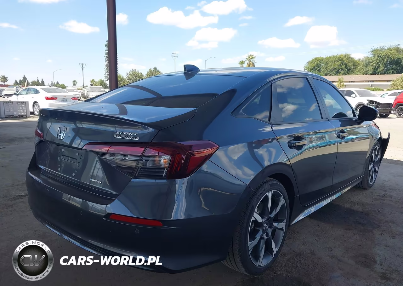 2025 Honda Civic Hybrid Sport-Sport Touring VIN:2HGFE4F80SH319432 - 4