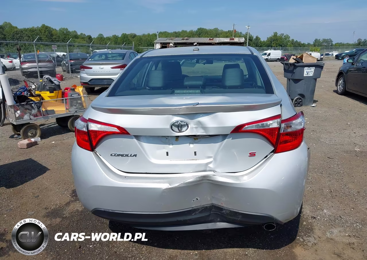 2015 Toyota Corolla S Premium VIN:2T1BURHE2FC436557 - 16