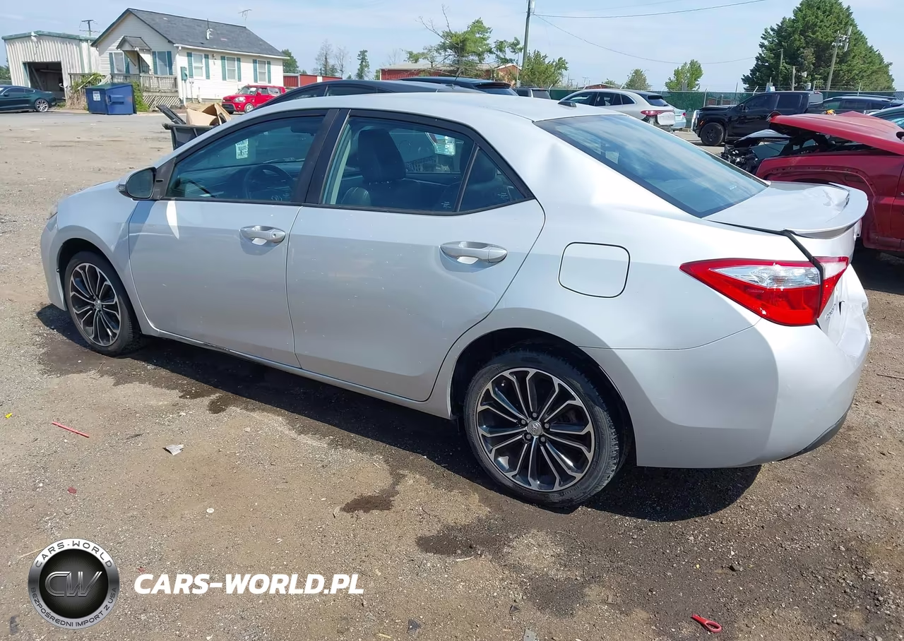 2015 Toyota Corolla S Premium VIN:2T1BURHE2FC436557 - 3