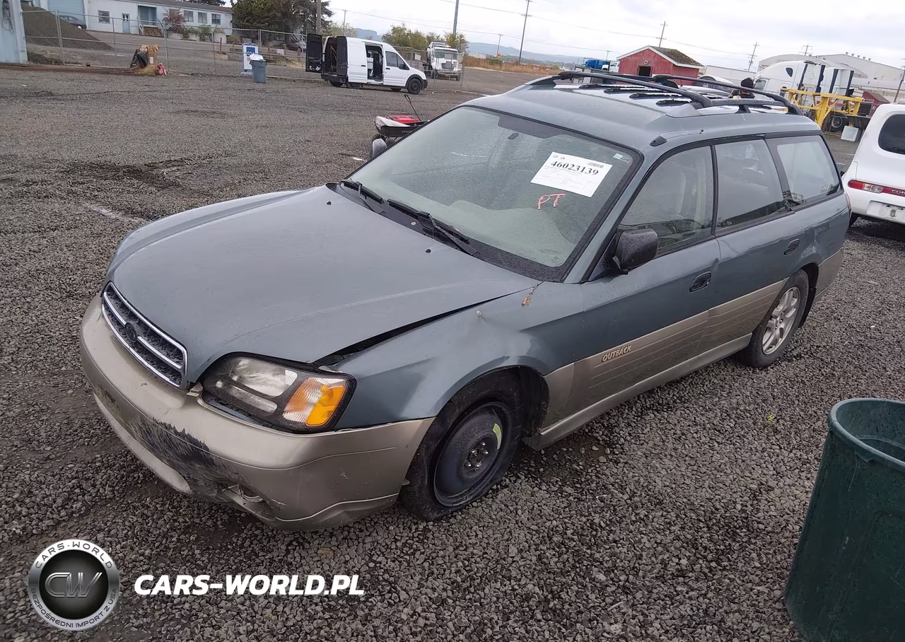 2000 Subaru Outback VIN:4S3BH665XY6661566 - 2