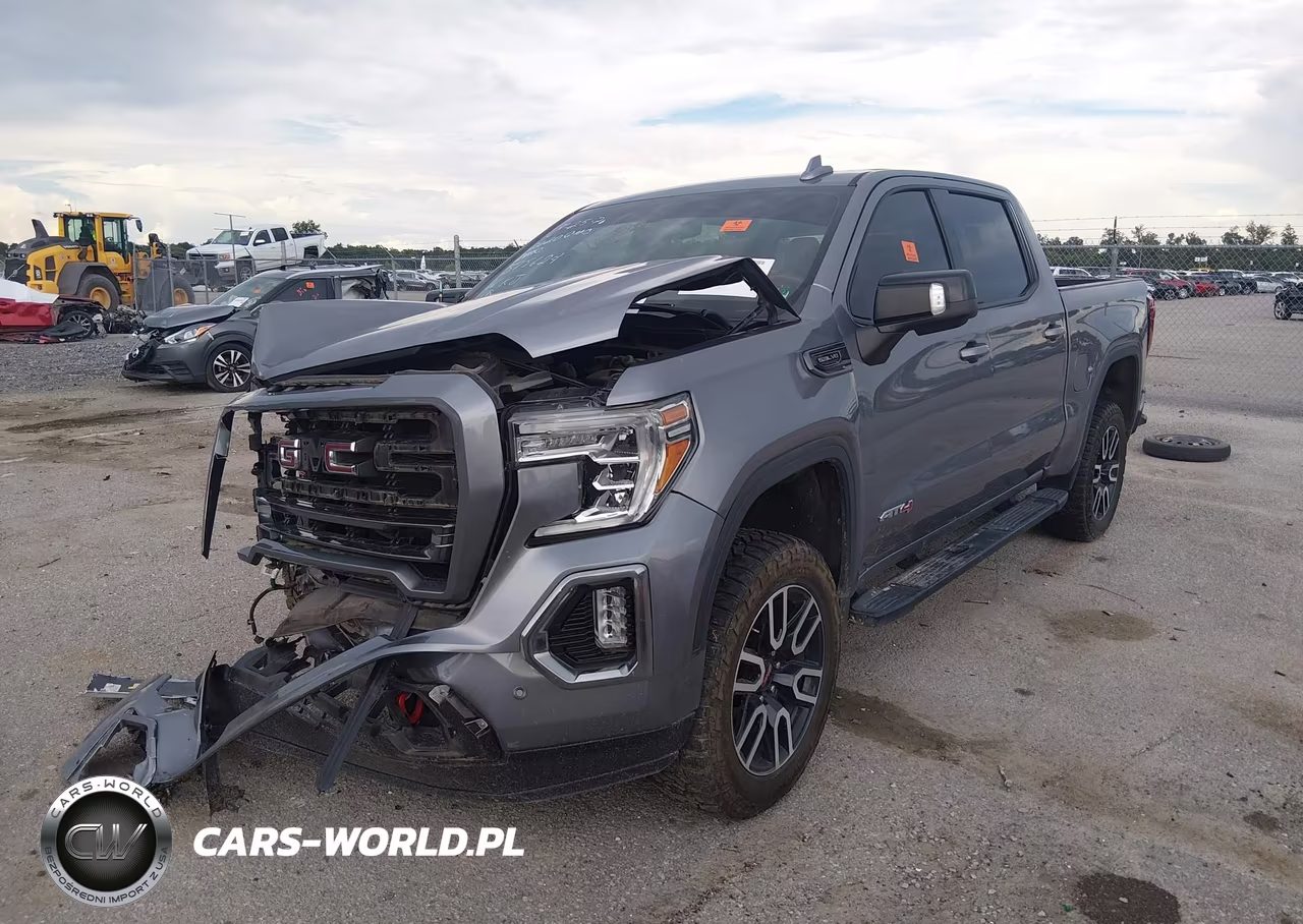 2020 GMC Sierra 1500 4Wd Short Box At4 VIN:1GTP9EED7LZ375624 - 2