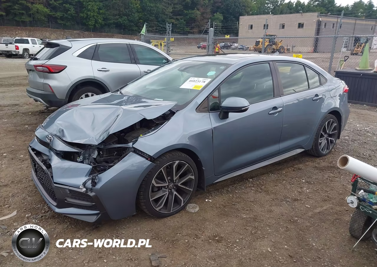 2021 Toyota Corolla Se VIN:JTDP4MCE4MJ078640 - 2