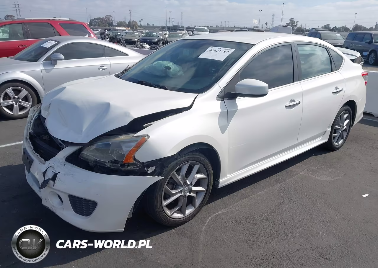 2013 Nissan Sentra Sr VIN:3N1AB7AP3DL651833 - 2