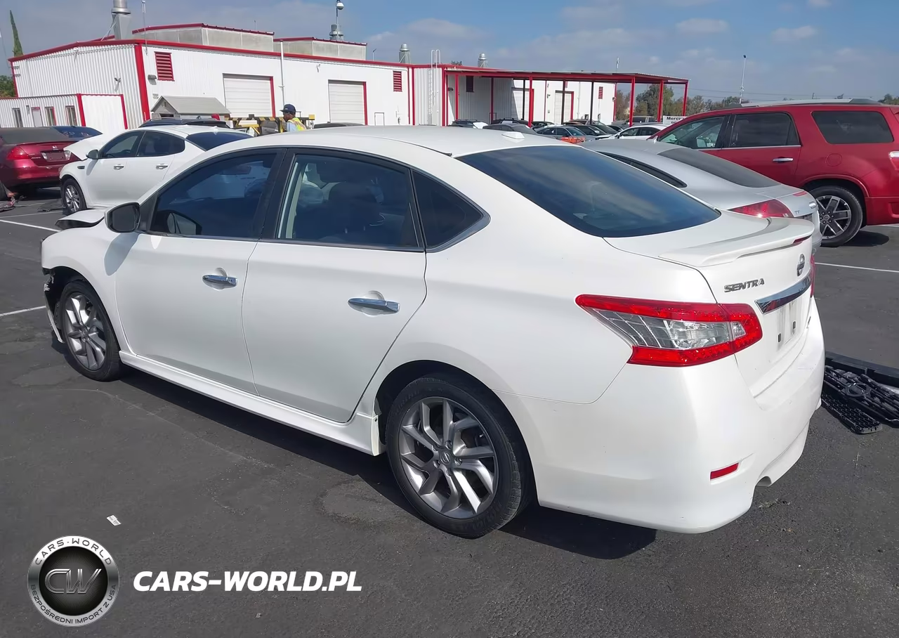 2013 Nissan Sentra Sr VIN:3N1AB7AP3DL651833 - 3