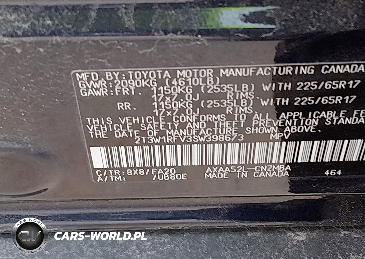 2025 Toyota Rav4 Xle VIN:2T3W1RFV3SW398673 - 9