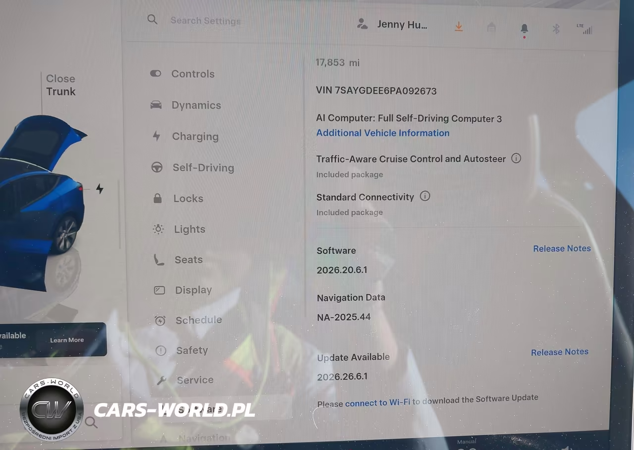 2023 Tesla Model Y Awd-Long Range Dual Motor All-Wheel Drive VIN:7SAYGDEE6PA092673 - 19