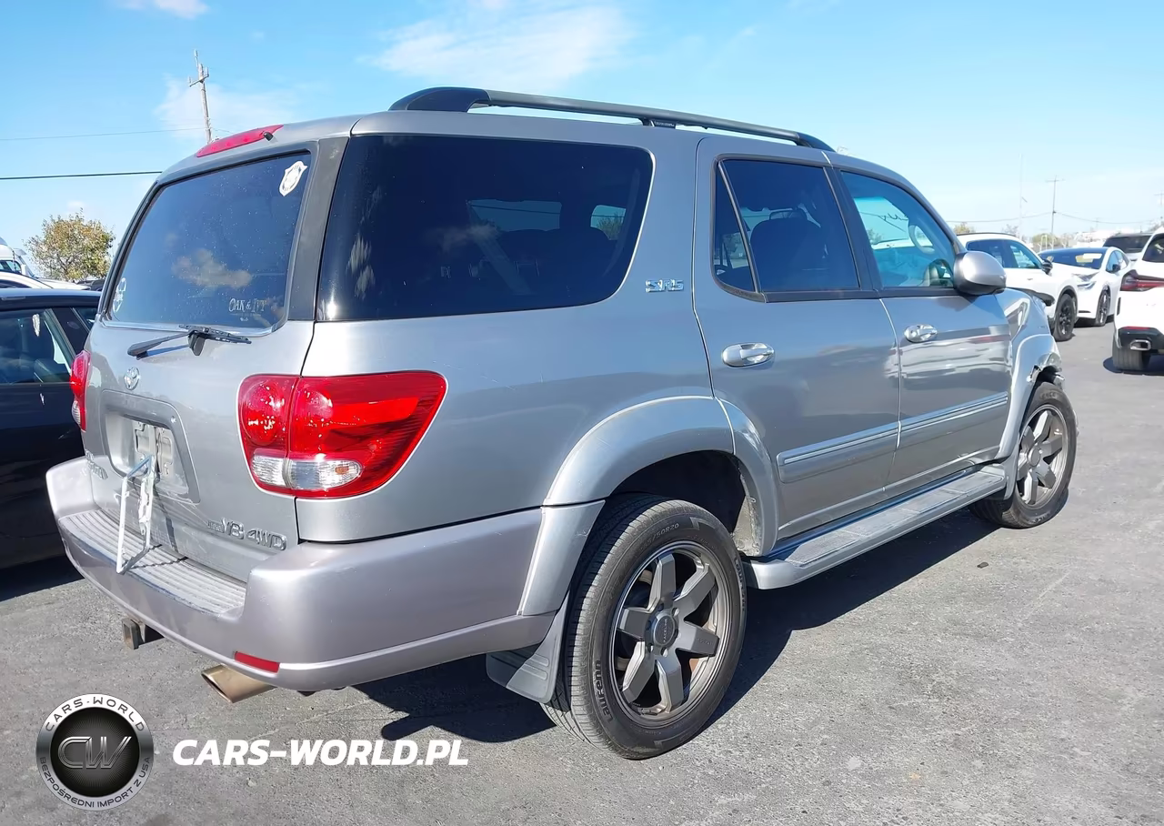 2005 Toyota Sequoia Sr5 V8 VIN:5TDBT44A25S243596 - 4