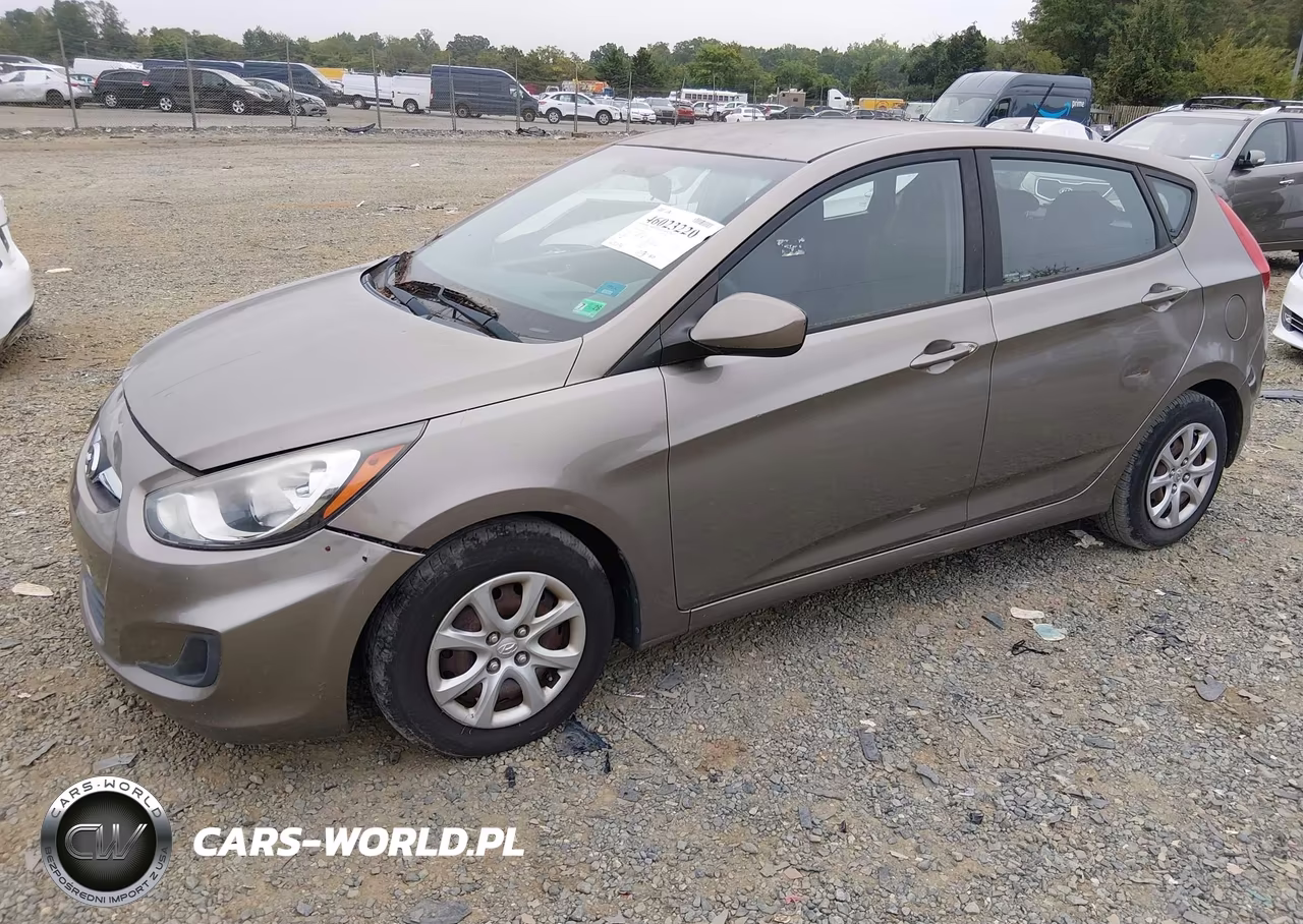 2014 Hyundai Accent Gs VIN:KMHCT5AE6EU181418 - 2