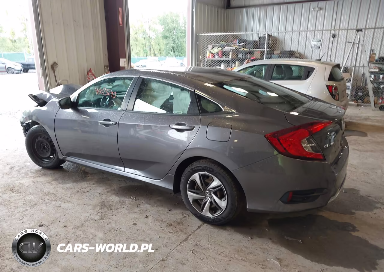 2020 Honda Civic Lx VIN:19XFC2F69LE213937 - 3