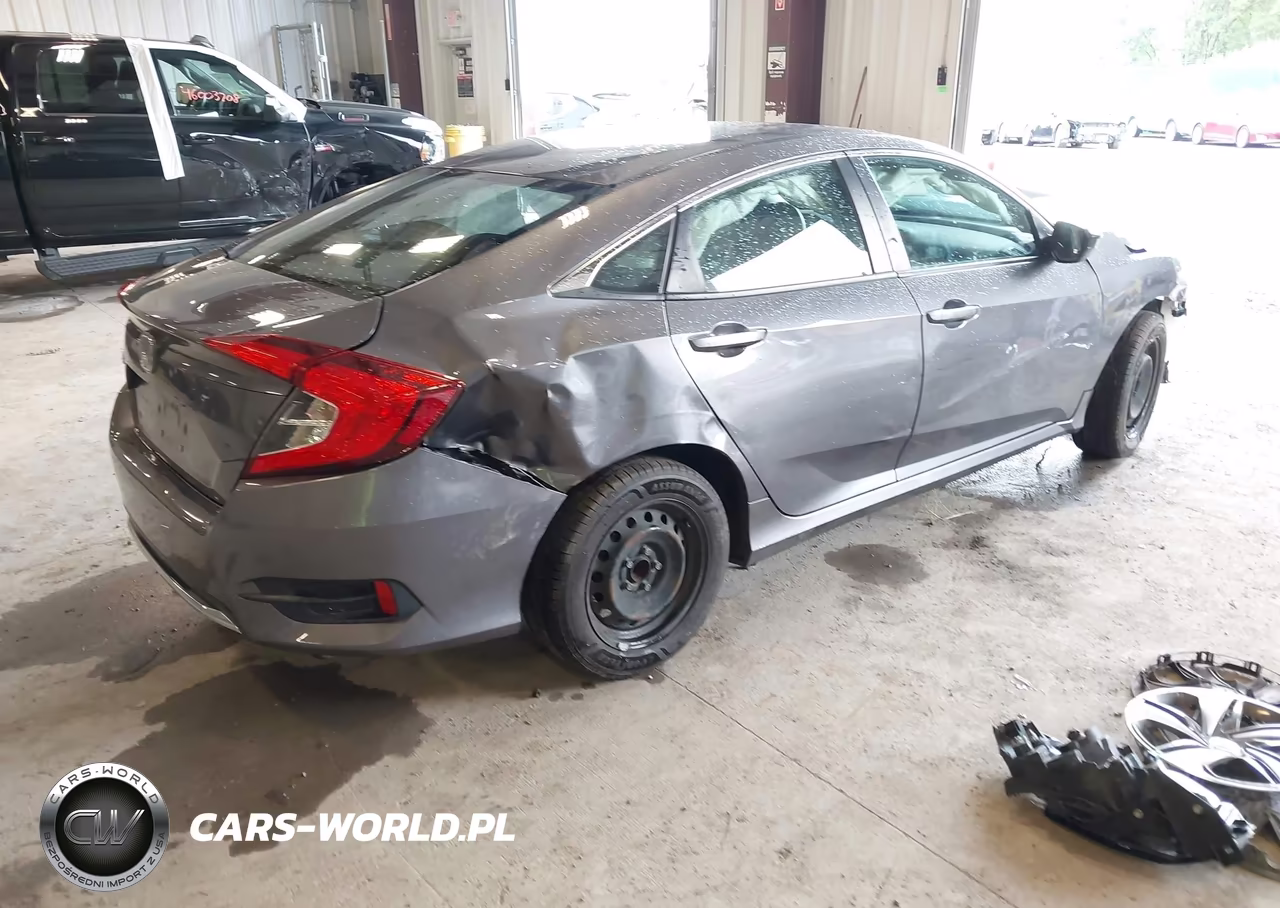 2020 Honda Civic Lx VIN:19XFC2F69LE213937 - 4