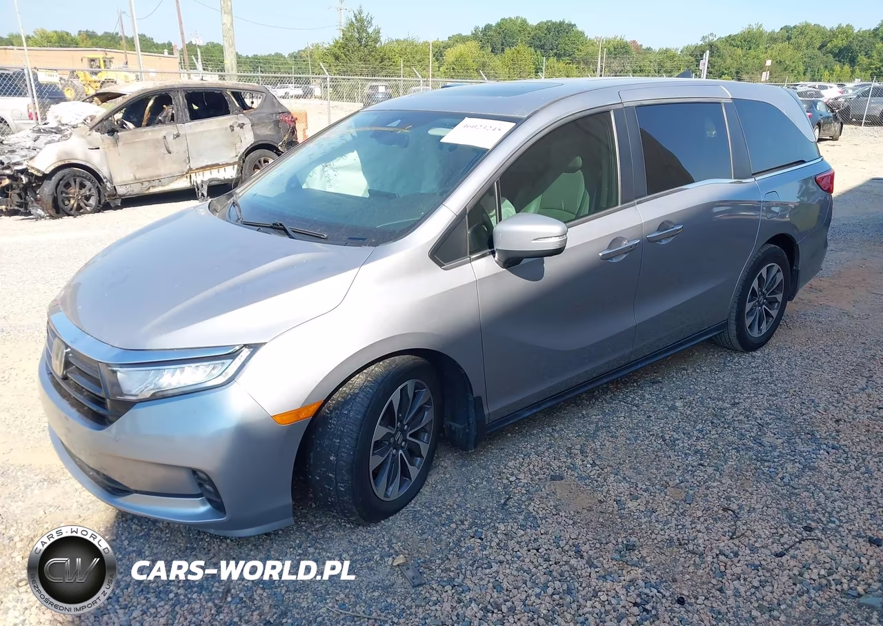 2022 Honda Odyssey Ex-L VIN:5FNRL6H76NB019132 - 2